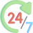 24/7 support