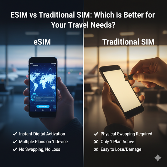 eSIM vs Traditional SIM: Which is Better for Your Travel Needs?