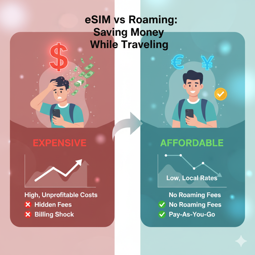 How eSIM Technology is Making Travel More Affordable